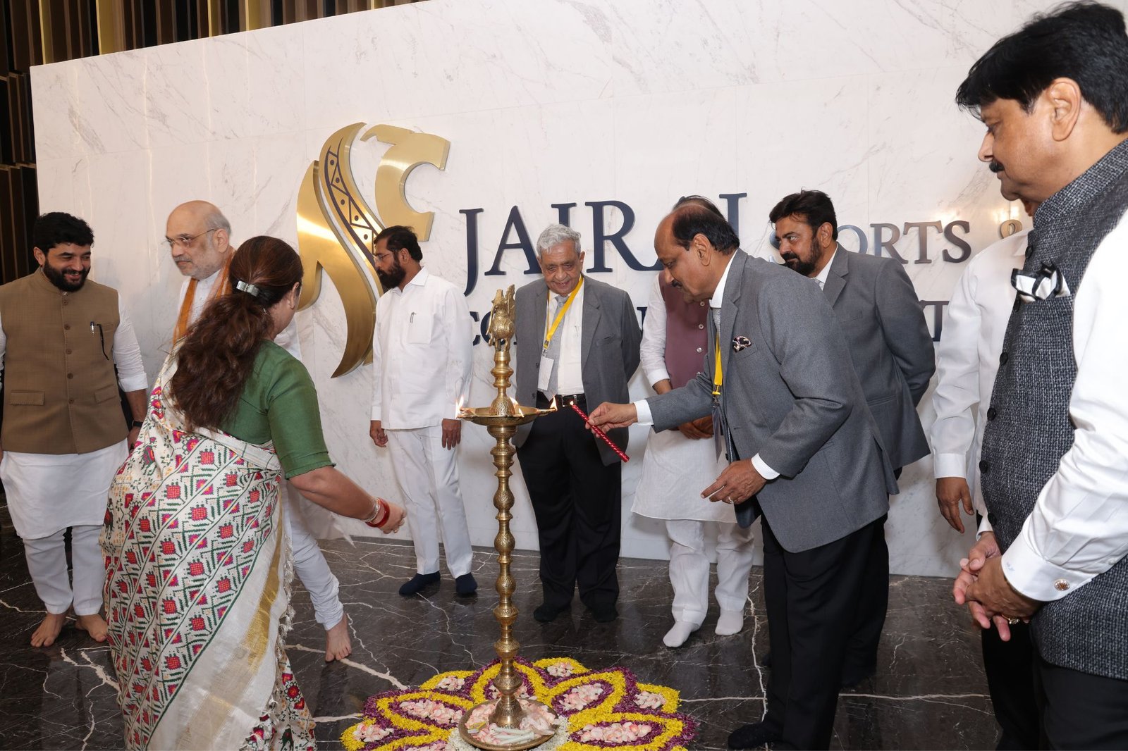 Jayant Shah Pune Builder, Glimpses from Jairaj Sports & Convention Centre Inauguration